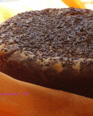 Брауни с чизкейком