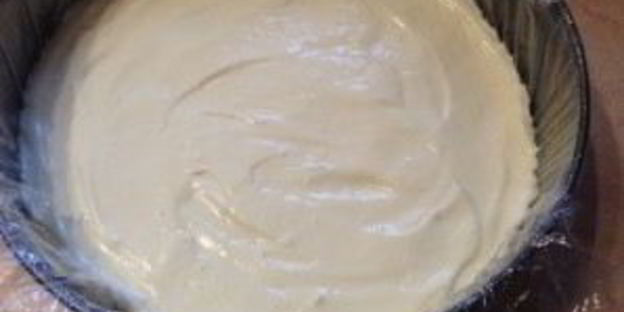 быстрый лимонный чизкейк