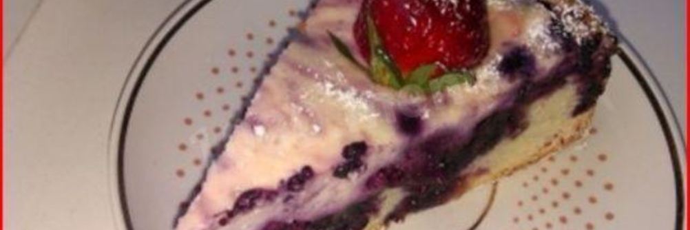 Черничный чизкейк