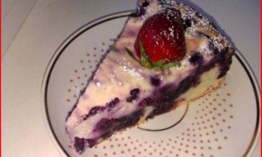 Рецепт черничного чизкейка