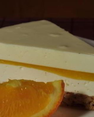 Чизкейк без выпечки с желе