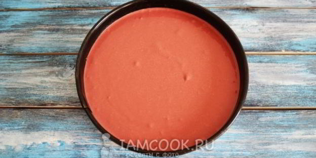 чизкейк красный бархат