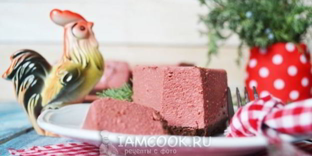 чизкейк красный бархат