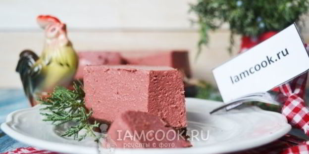 чизкейк красный бархат