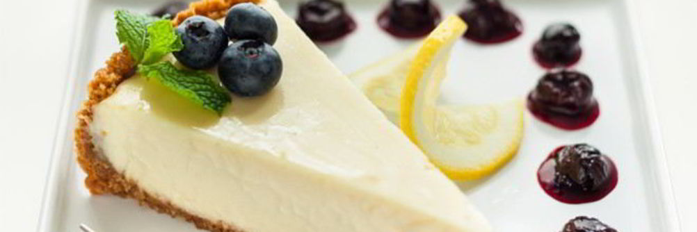 Чизкейк с черникой