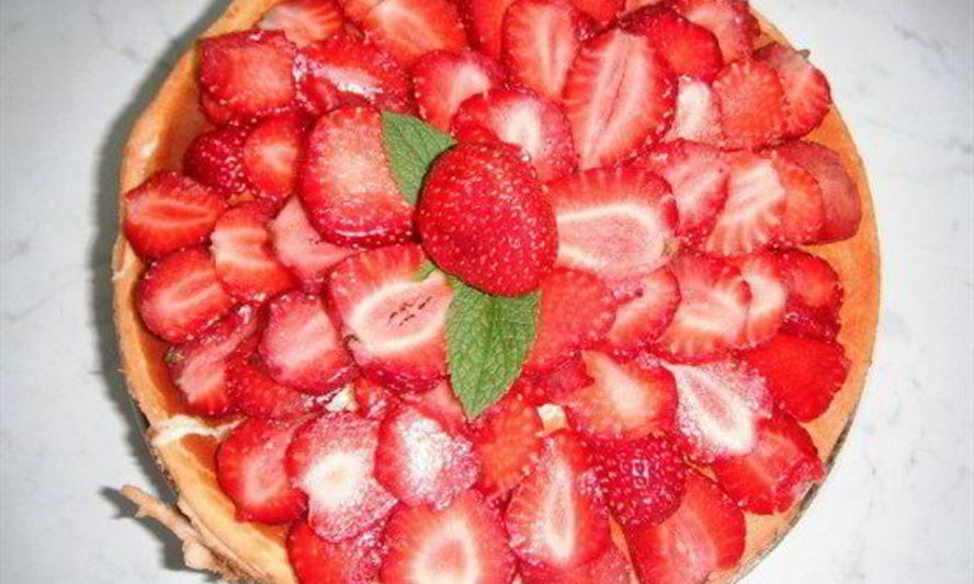 Рецепт чизкейка с клубникой и белым шоколадом