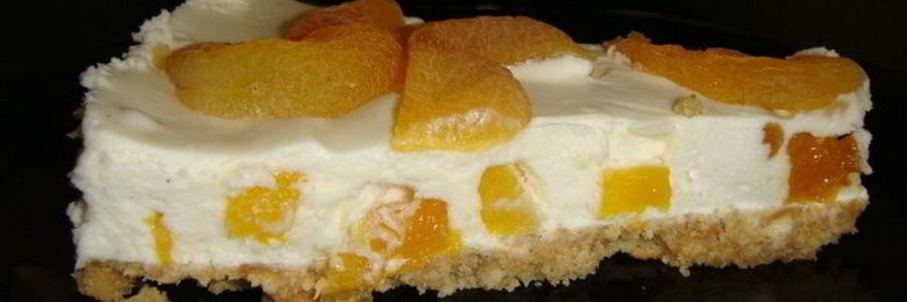 Чизкейк с курагой