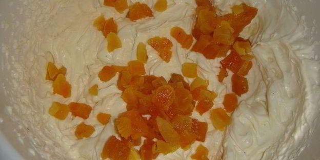 чизкейк с курагой