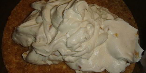 чизкейк с курагой