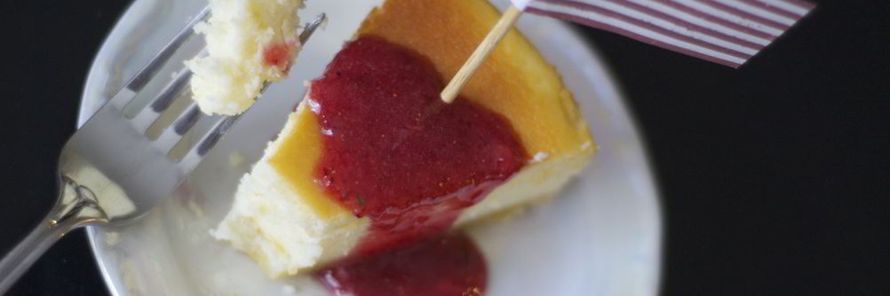 Чизкейк с маскарпоне и рикоттой на сливках