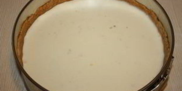 чизкейк с миндальным пралине