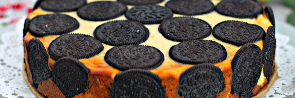 Чизкейк с печеньем орео шоколадным