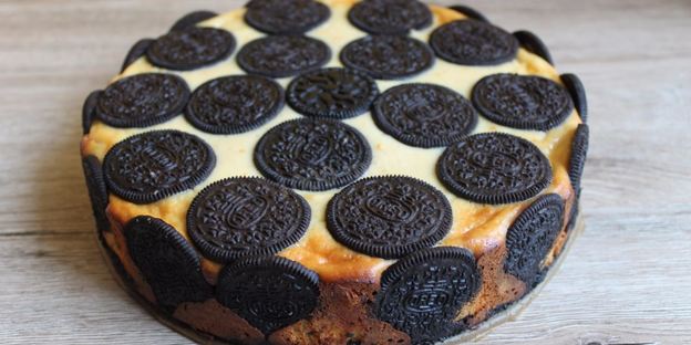 чизкейк с печеньем орео шоколадным