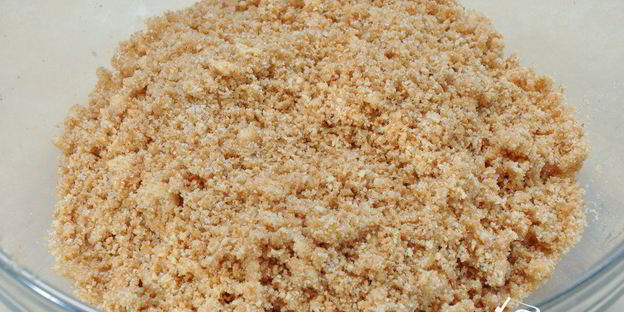 чизкейк с яблоками и маком