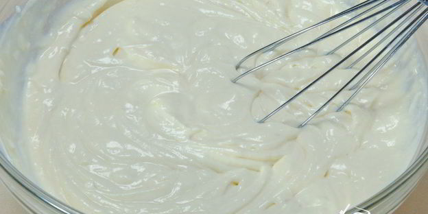 чизкейк с яблоками и маком