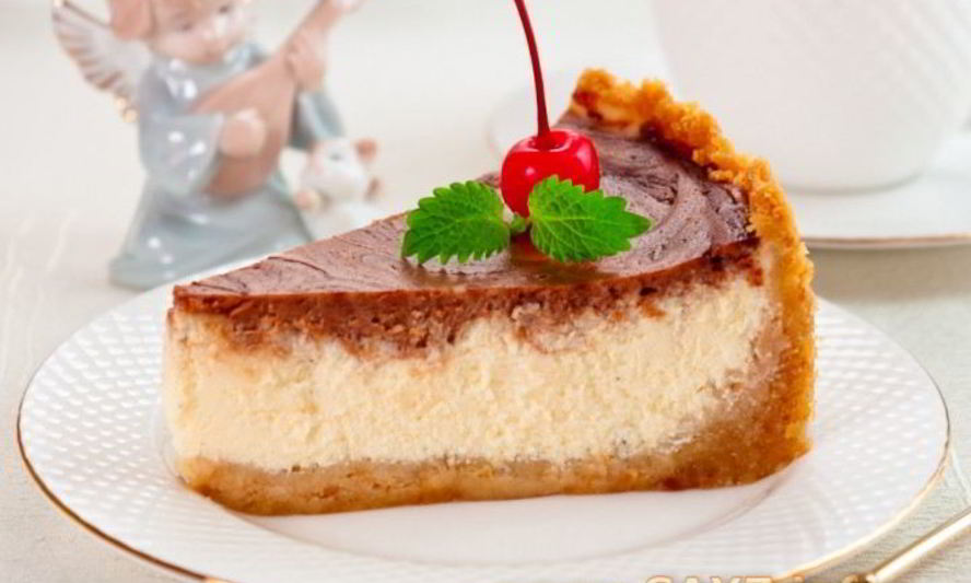 Рецепт чизкейка ванильно-шоколадный