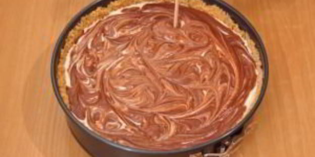 чизкейк ванильно-шоколадный