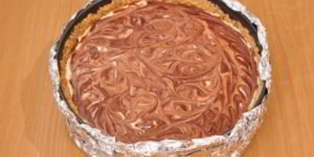 чизкейк ванильно-шоколадный