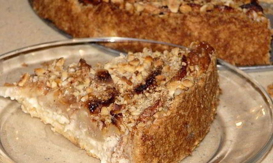 Рецепт датского яблочного чизкейка