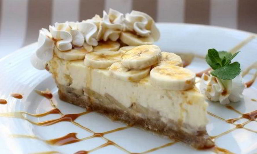 Рецепт домашнего чизкейка с бананом без выпечки