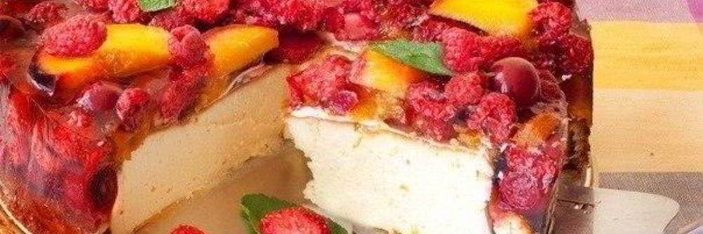 Фруктовый чизкейк