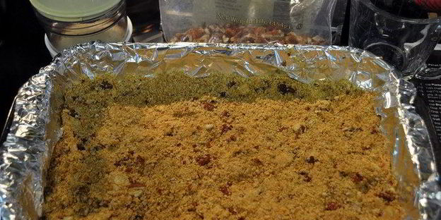 карамельно-пекановый чизкейк