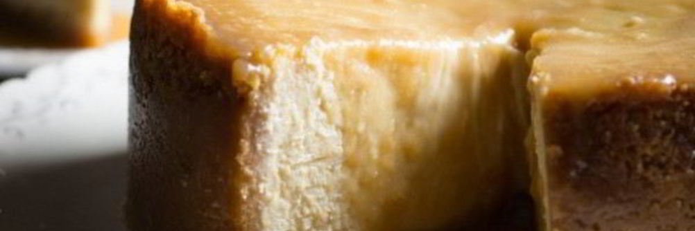 Карамельный чизкейк без выпечки