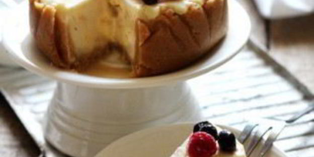 карамельный чизкейк без выпечки