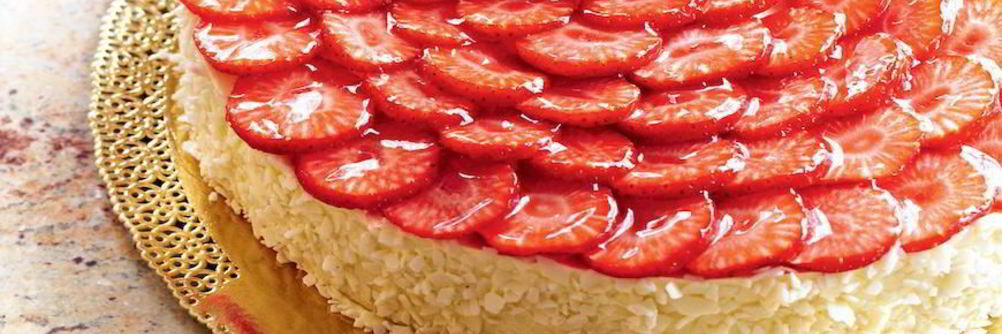 Клубничный чизкейк