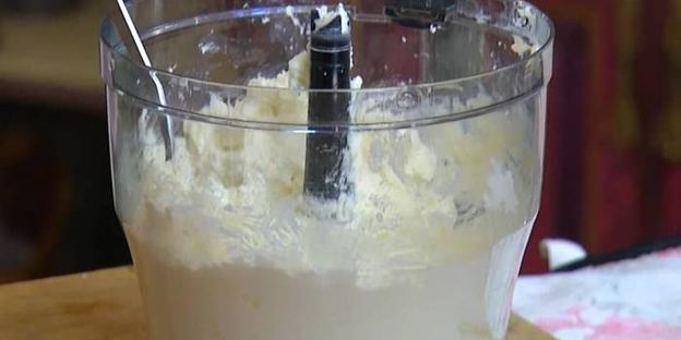 кокосовый чизкейк на зеленом чае