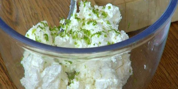 кокосовый чизкейк на зеленом чае