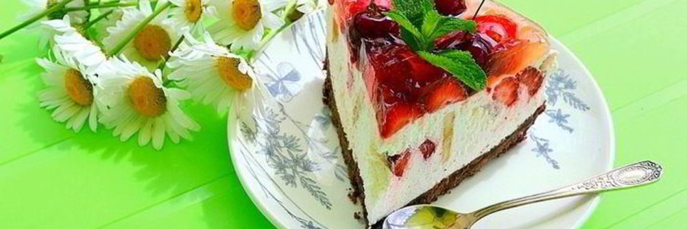 Лимонный чизкейк Лето