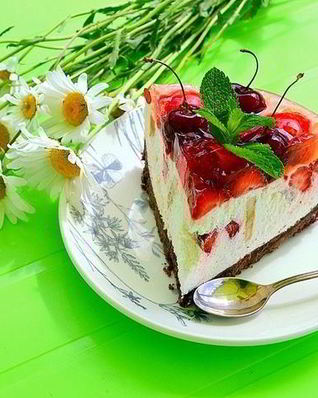 Лимонный чизкейк Лето