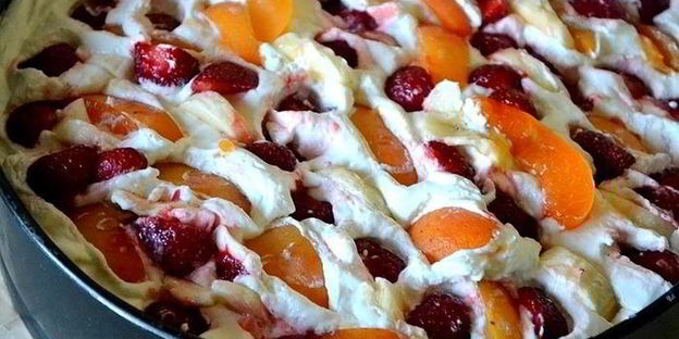 лимонный чизкейк лето