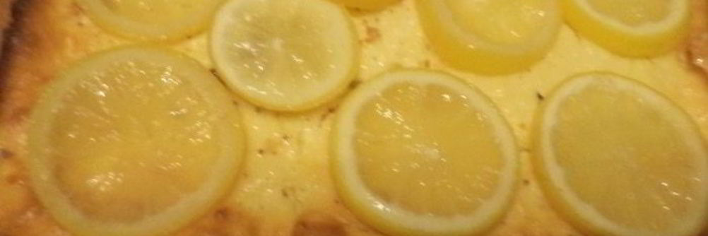 Лимонный чизкейк