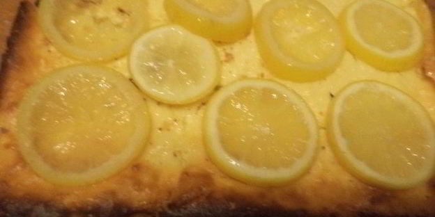 лимонный чизкейк