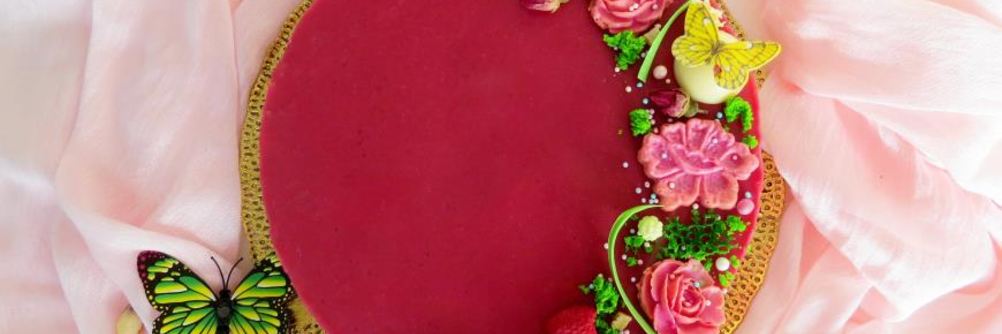 Малиновый чизкейк