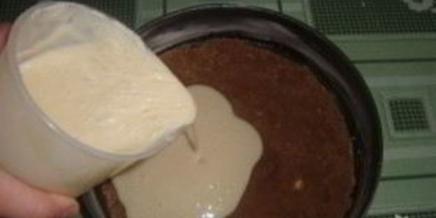 мандариновый чизкейк