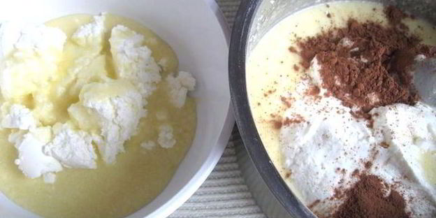 шоколадно-лимонный чизкейк со вкусом горького миндаля