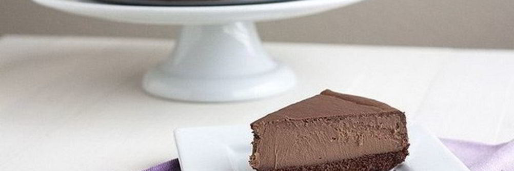 Шоколадно-медовый чизкейк без выпечки