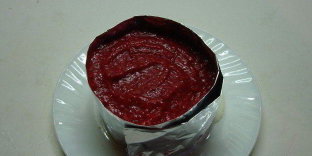 ванильный чизкейк-лайт с ягодой