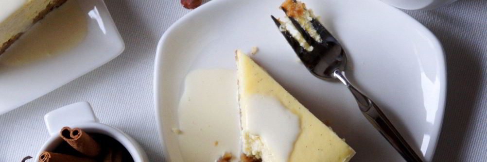 Ванильный чизкейк