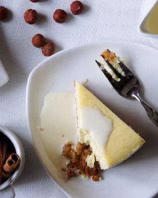 Ванильный чизкейк