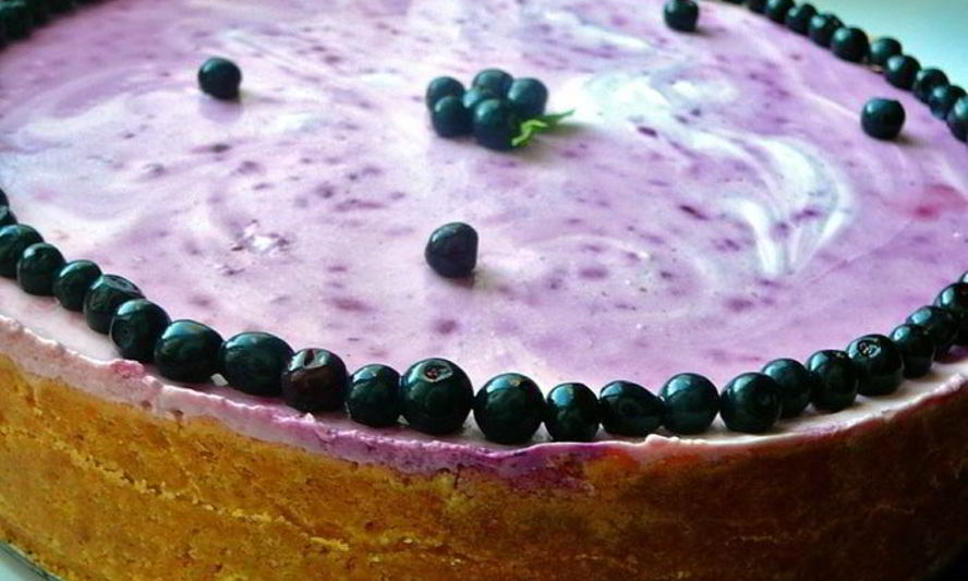 Рецепт ягодного чизкейка без выпечки