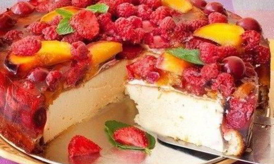 Рецепт ягодного чизкейка в духовке