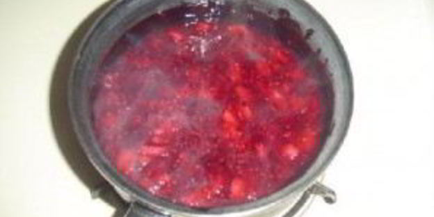 ягодный чизкейк