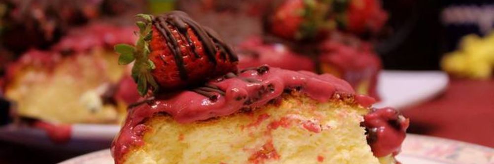 Японский хлопковый чизкейк с малиновым курдом