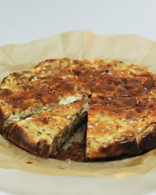 Закусочный чизкейк с грибами