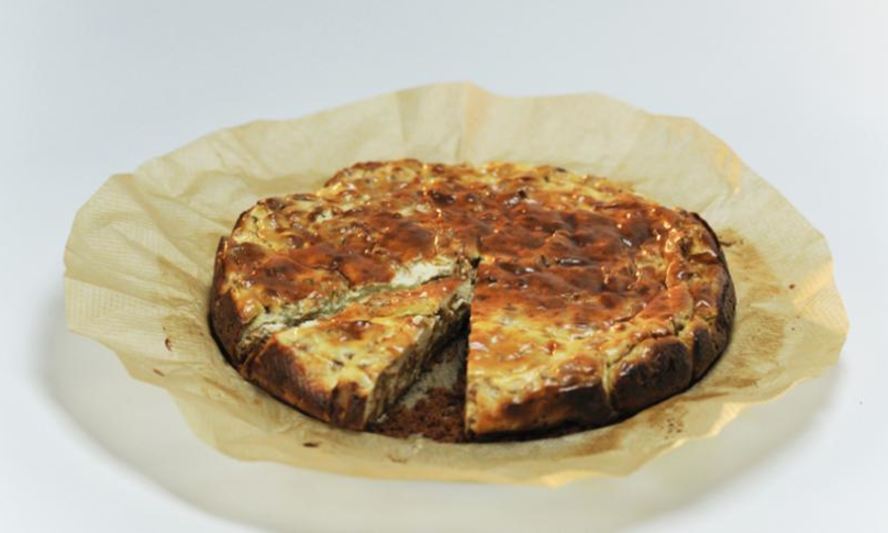 Рецепт закусочного чизкейка с грибами