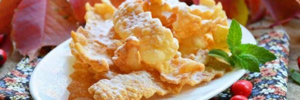 Домашний хворост к чаю